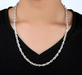 Silver Plated Chain-02 (Silver)